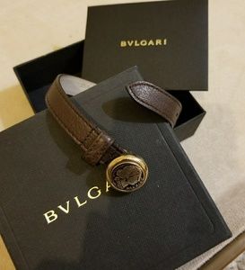 Bulgari Leather Bracelet